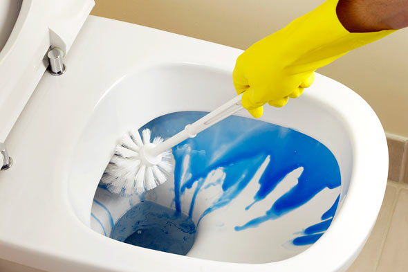 cleaning-toilet